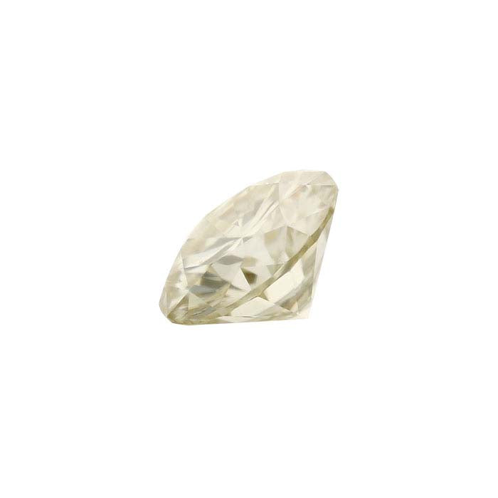 Yellow Moissanite 6mm Round Faceted Gemstone