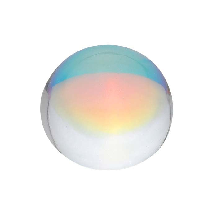 Azotic® Mercury Mist Topaasi 10 mm pyöreä kabohoni