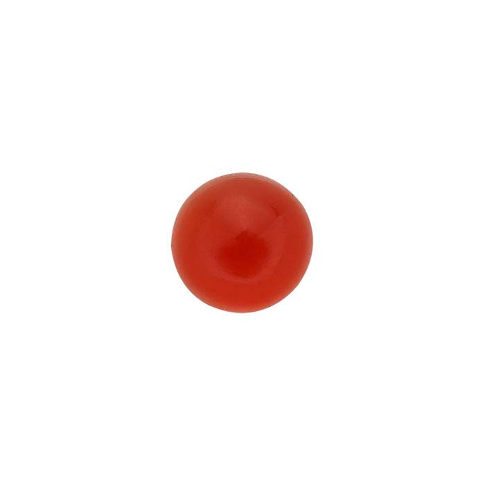 Carnelian 2.5mm Round Cabochon