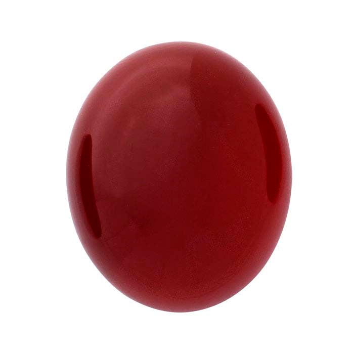 Carnelian 12 x 10mm Oval Cabochon