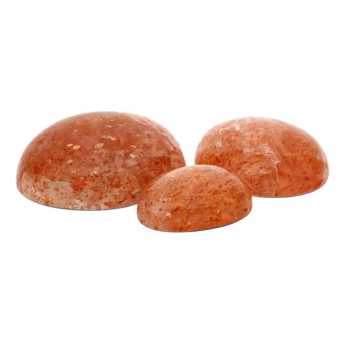 Orange Sunstone Oval Cabochon