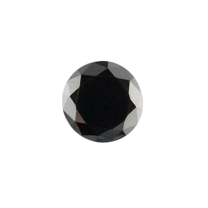 Treated Black Diamond .05-Ct. Round