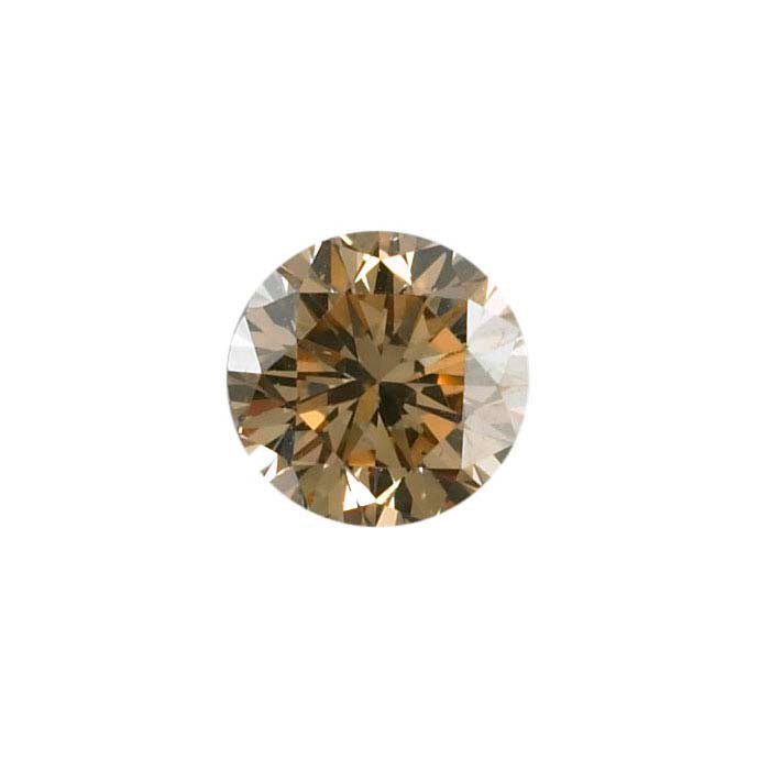 Brown Diamond .05-Ct. Round, SI