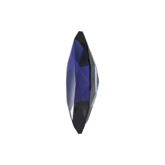 Lab-Grown Sapphire Marquise Faceted Gemstone