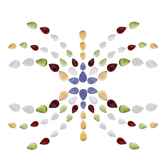 Tanzanite 7 x Pear Cabochon