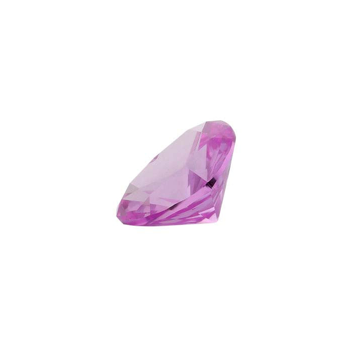Simulated Pink Tourmaline 4mm Heart Faceted Gemstone