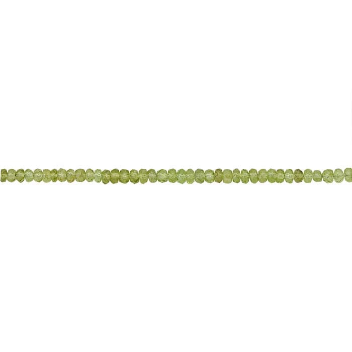American Mined™ Arizona Peridot 2.8– Round Bead Strand
