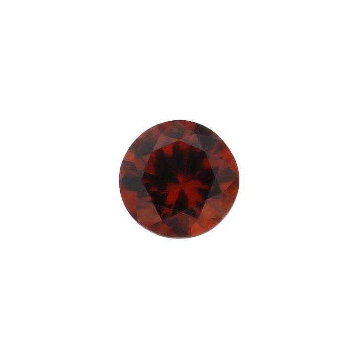 Garnet 1mm Round Precision-Cut Faceted Gemstone, AAA-Grade