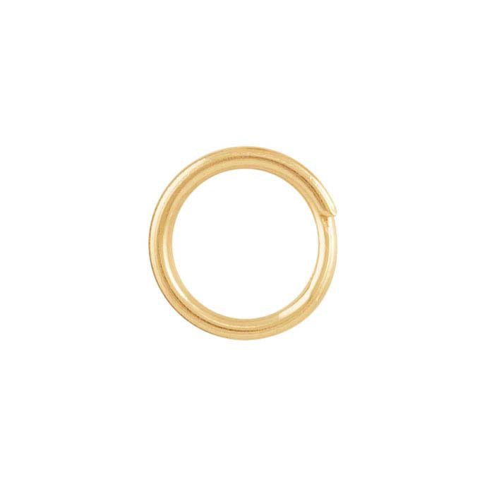 14/20 Yellow Gold-Filled Round Split Ring