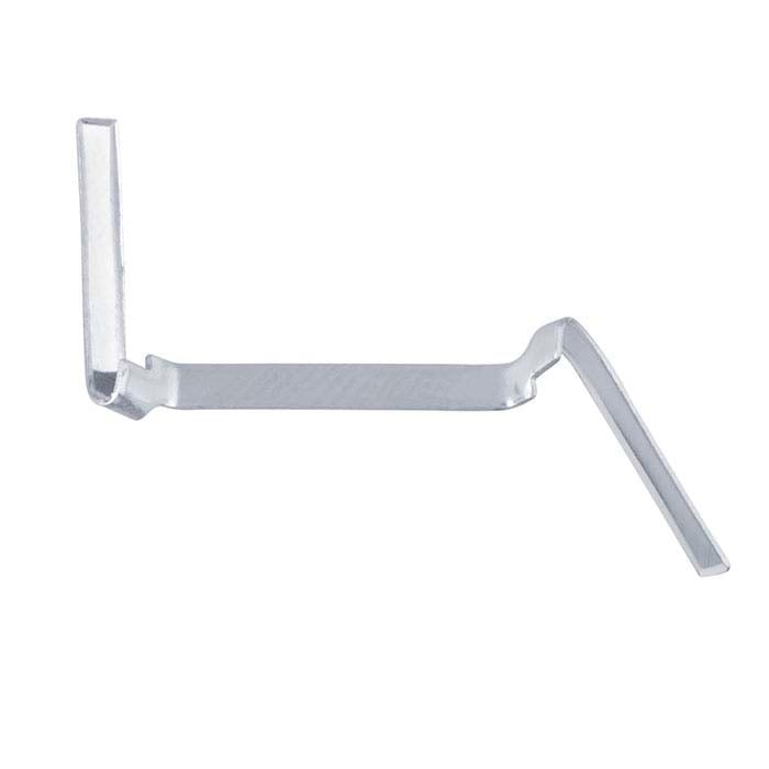 Fullerlock 14/60 White Rolled Gold Plate Ring Guards, Pkg/6