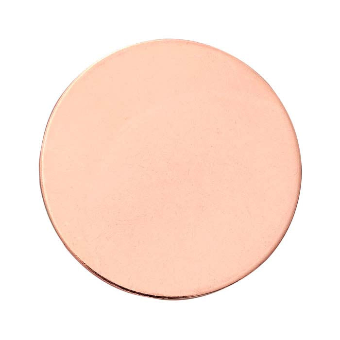 14/20 Rose Gold-Filled Disc, 0.64mm, 1/2-Hard
