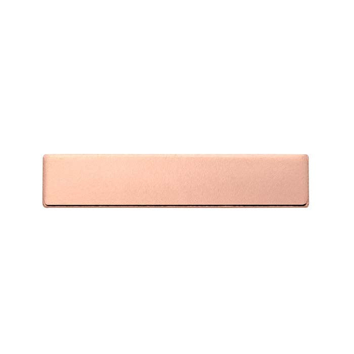 14/20 Roségold-gefüllt 31,8 x Rechteck Prägestempel, 0,81 mm, halbhart