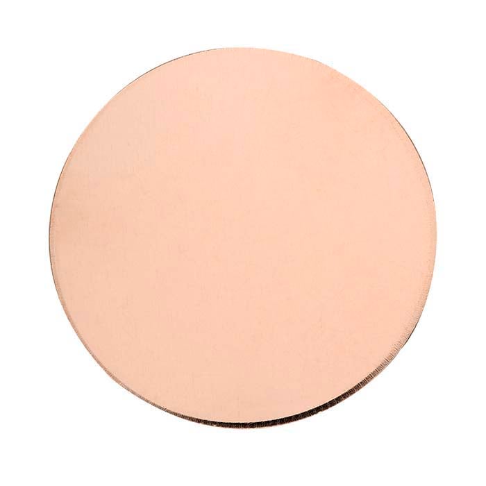 14/20 Rose Gold-Filled Disc, 0.51mm, 1/2-Hard