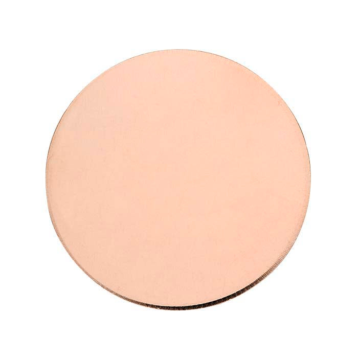 14/20 Rose Gold-Filled Disc, 0.81mm, 1/2-Hard