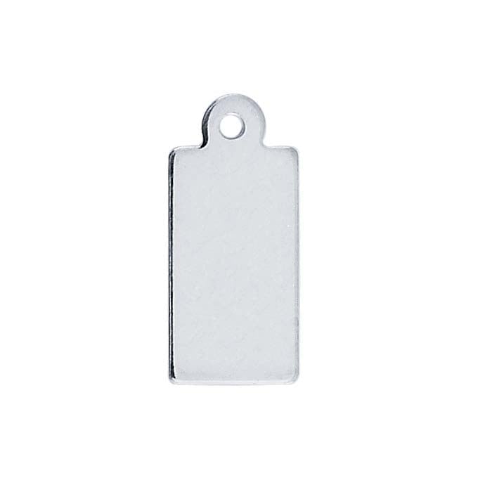 Argentium® Silver 13.9 x Rectangle Tags, Soft