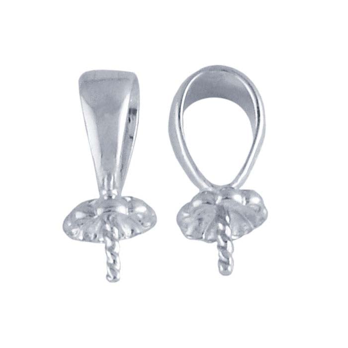 Argentium® Silver Pearl Pendant Mounting