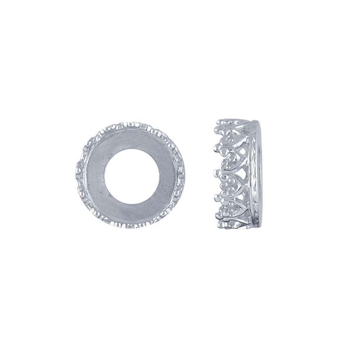 Round Gallery Wire Bezel Cup Setting