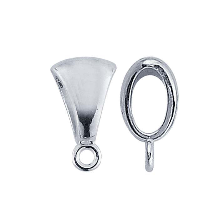 स्टर्लिंग सिल्वर स्मूद बेल