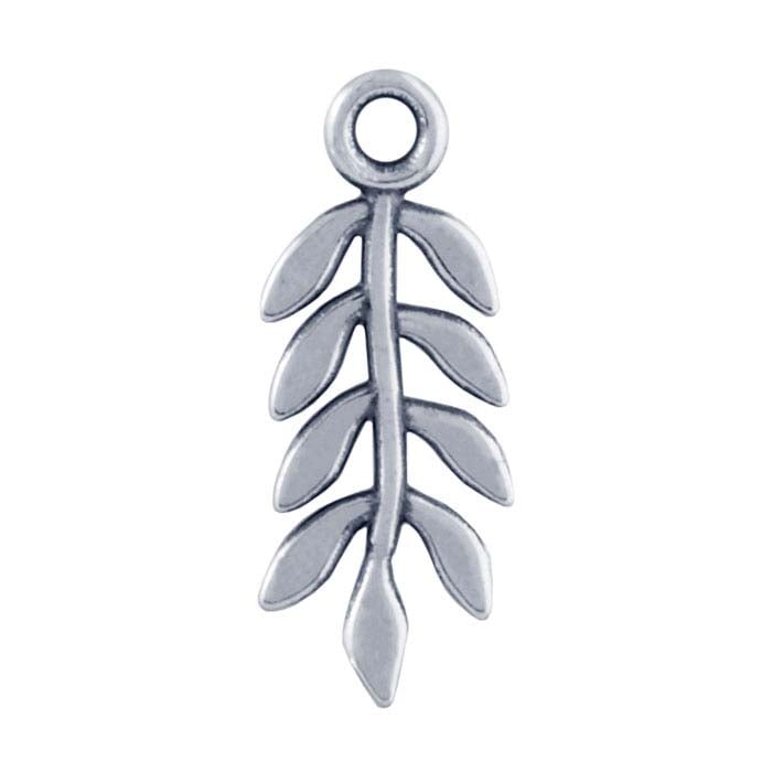 Sterling Silver Leaf Component