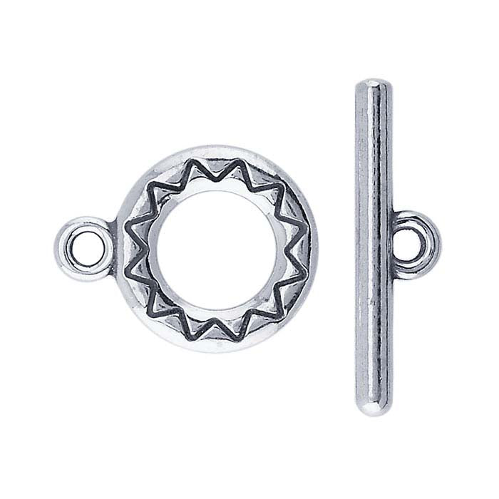 Sterling Silver Southwestern Toggle Clasp