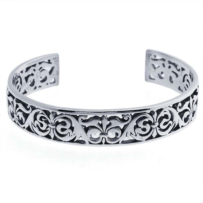 Sterling Silver Filigree Cuff Bracelet