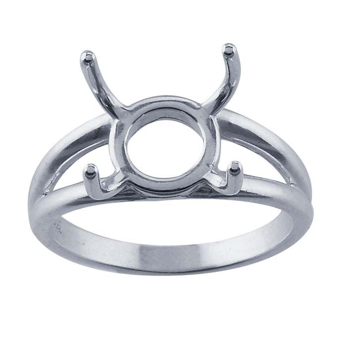 Sterling Silver Freeform Ring Mounting
