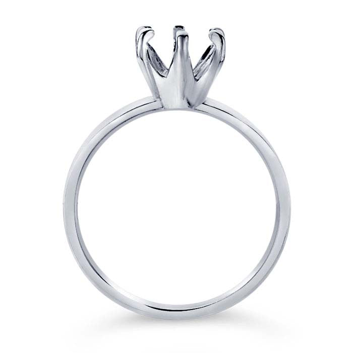 Sterling Silver ReadySet™ Hexagon Ring Mounting