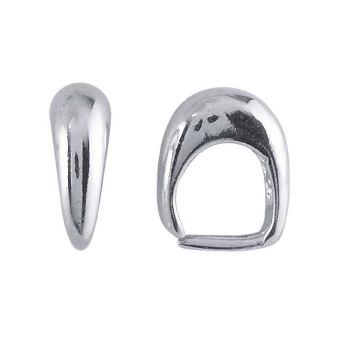 Sterling Silver Domed Pendant Bail