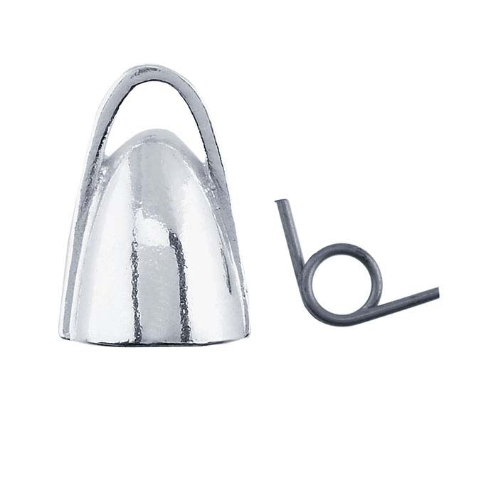 Sterling Silver Bead or Chain End Cap