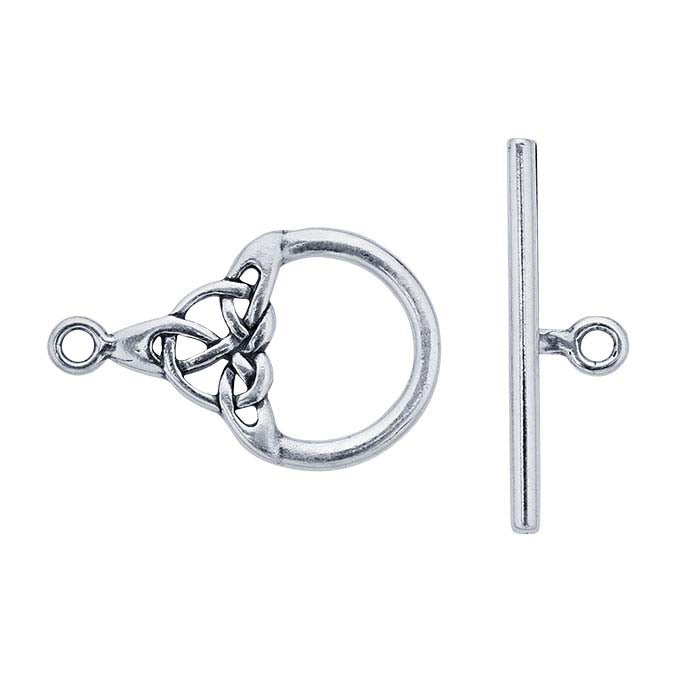 Sterling Silver Celtic Toggle Clasp