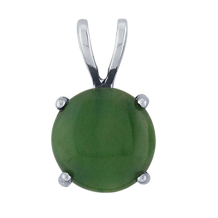 Sterling Silver Round Pendant Mounting