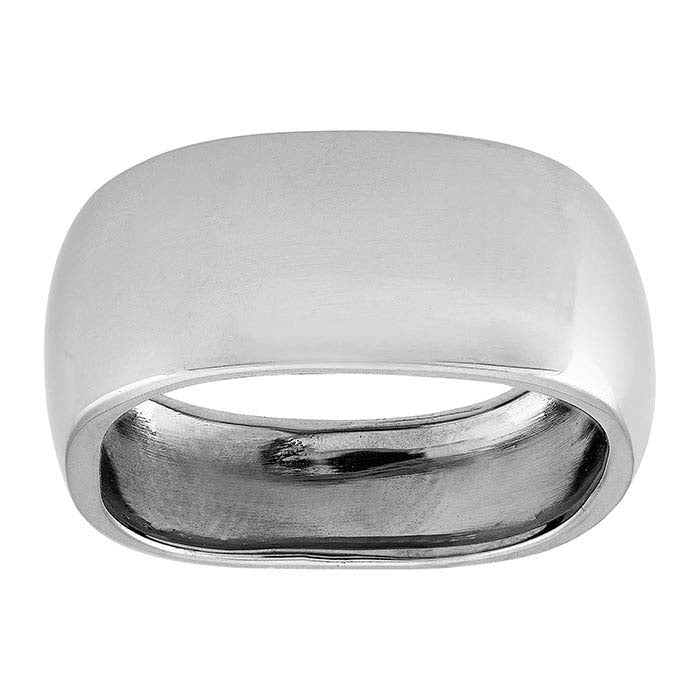 Sterling Silver Cushion Band