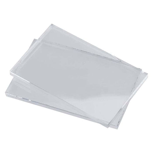 مجموعة سطح عمل أكريليك للون فضي أكسنت