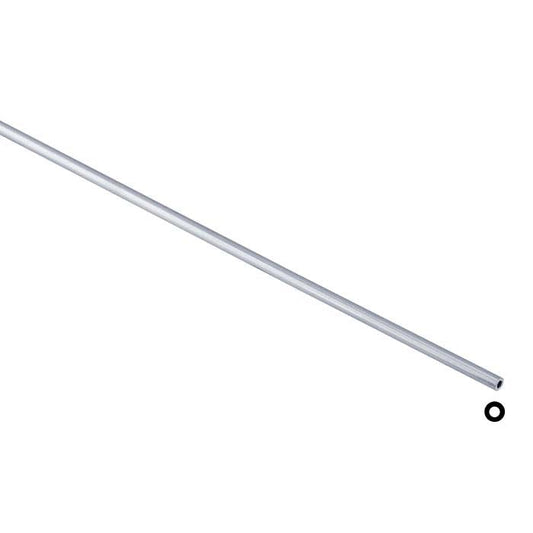 أنابيب فضية ستيرلنغ 3.66 مم بدون وصلات، صلبة، طول 304.8 مم