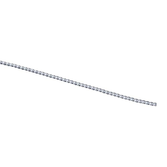 Sterling Silver Square Twist-Pattern Wire, 2.91mm, Dead-Soft