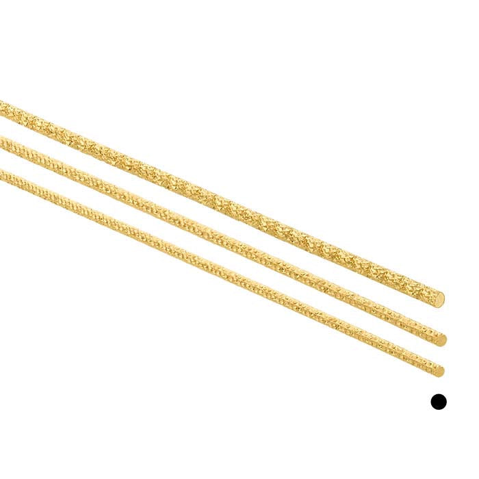 14/20 Yellow Gold-Filled Pattern #2 Sparkle Wire, 1/4-Hard