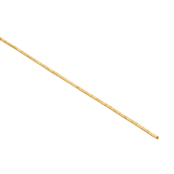 14/20 Yellow Gold-Filled Pattern #4 Sparkle Wire, 1/4-Hard