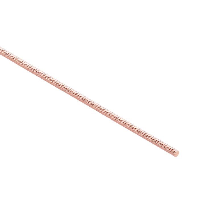 14/20 Rose Gold-Filled #5 Sparkle Wire, 1/4-Hard