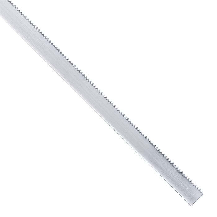 .999 Fine Silver Serrated Strip, Dead-Soft