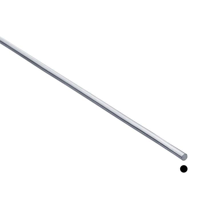 De-Ox Sterling Silver Round Wire, 1/2-Hard