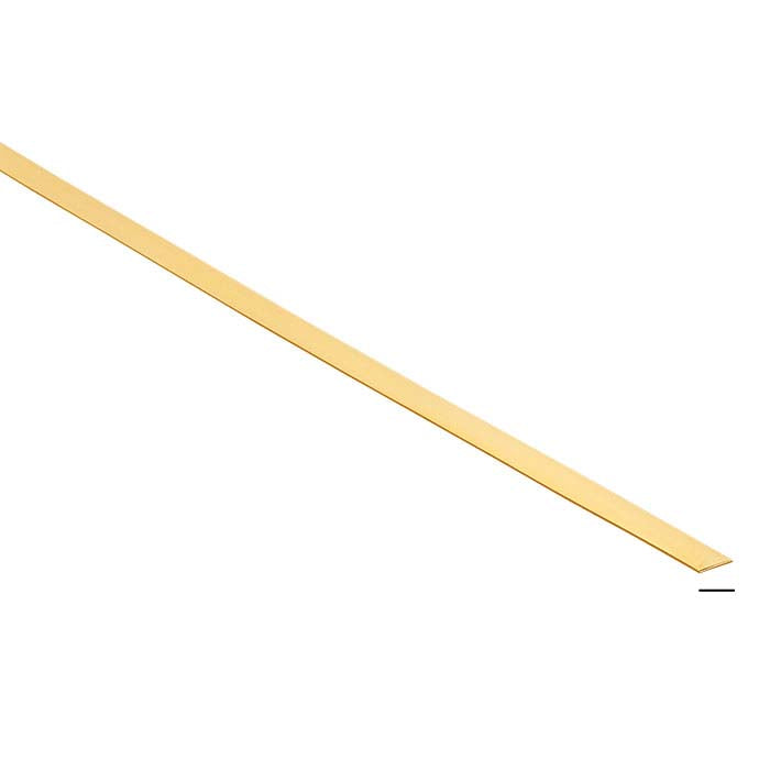 14/20 Yellow Gold-Filled Strip, Dead-Soft