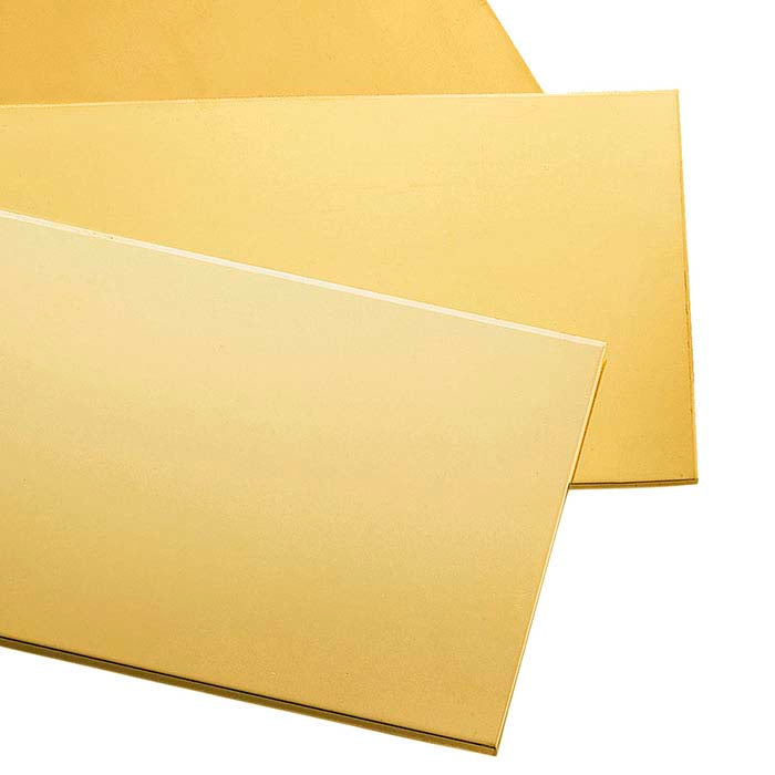 14/20 Yellow Gold-Filled Double-Clad Sheet