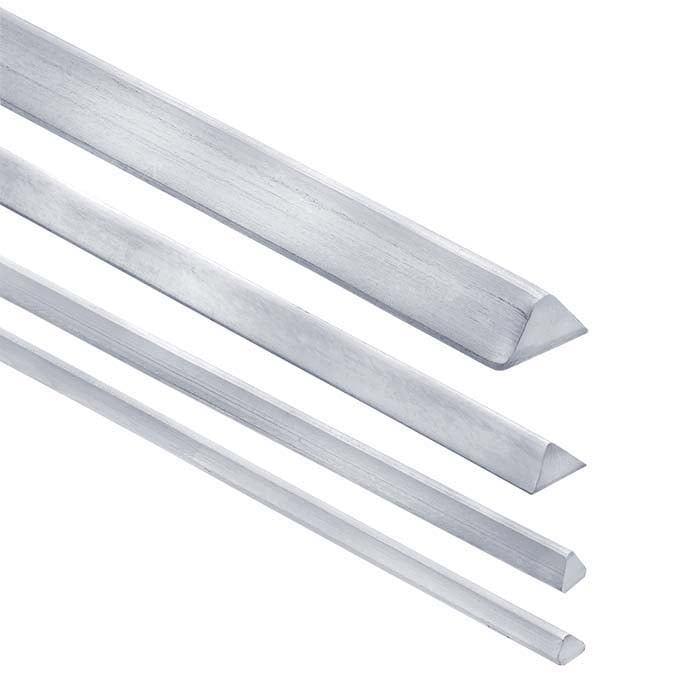 Argentium® Silver Triangle Wire, Dead-Soft