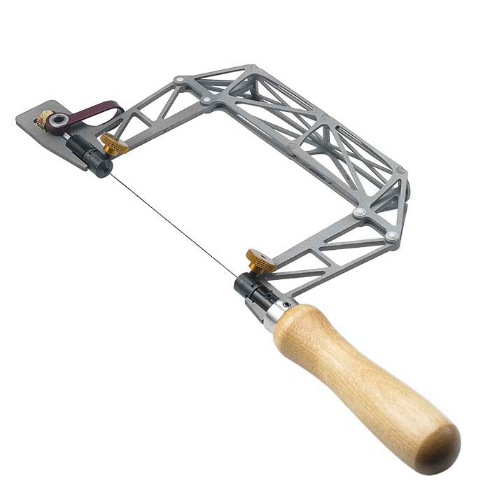 Knew Concepts Titanium 76.2mm Saw Frame with Cam Lever and Swivel