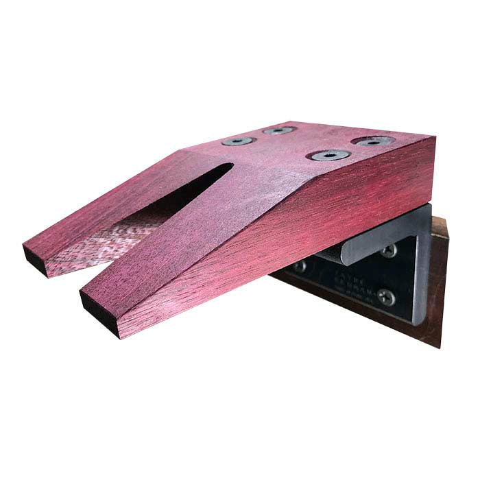 Jayne Redman® Mini étau en bois Purple Heart pour montage d'étau rotatif, L x P x H