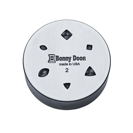 Bonny Doon Mini Coining Die Shot Plate, Combo #2 (Geometric