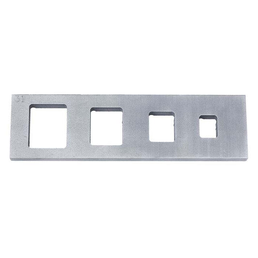 Bonny Doon Tru-Shape Silhuet Stanseplade, Rektangel