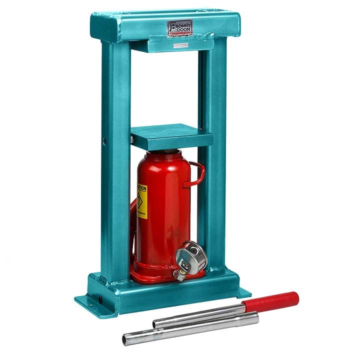 ボニードゥーン 20トン クラシック 手動油圧プレス＆ラム、ターコイズ