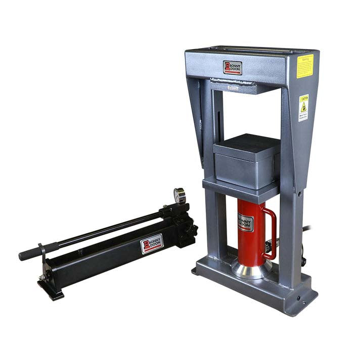 Prensa manual y bomba manual Bonny Doon Mark III Pro de 20 toneladas