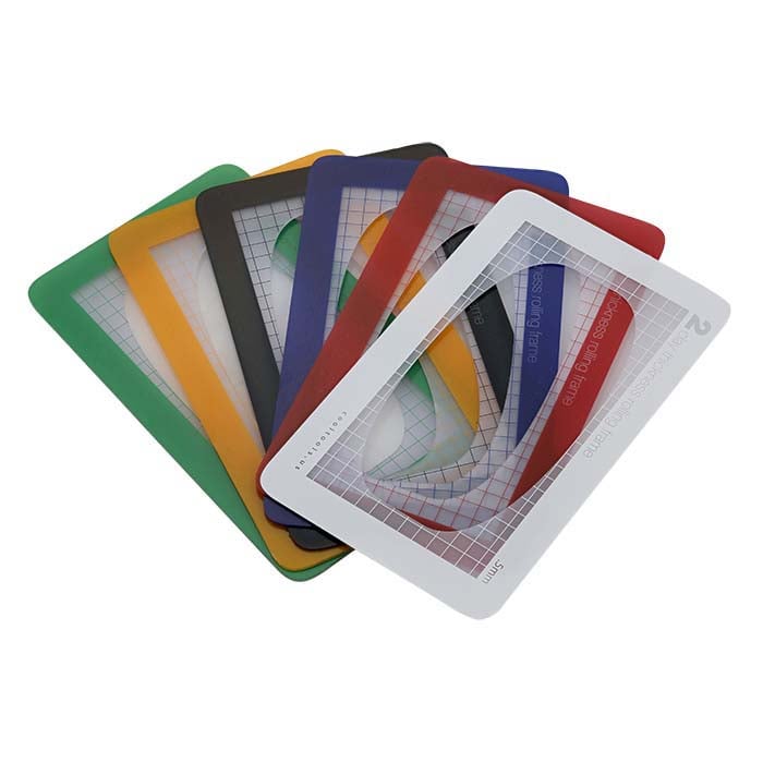 Cool Tools Metal Clay Thickness Rolling Frame Set, Set of 6